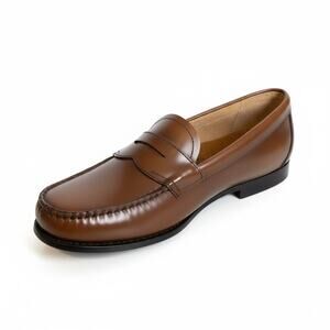 G.H. Bass Logan Slip On Weejuns Penny Loafers Brown 9